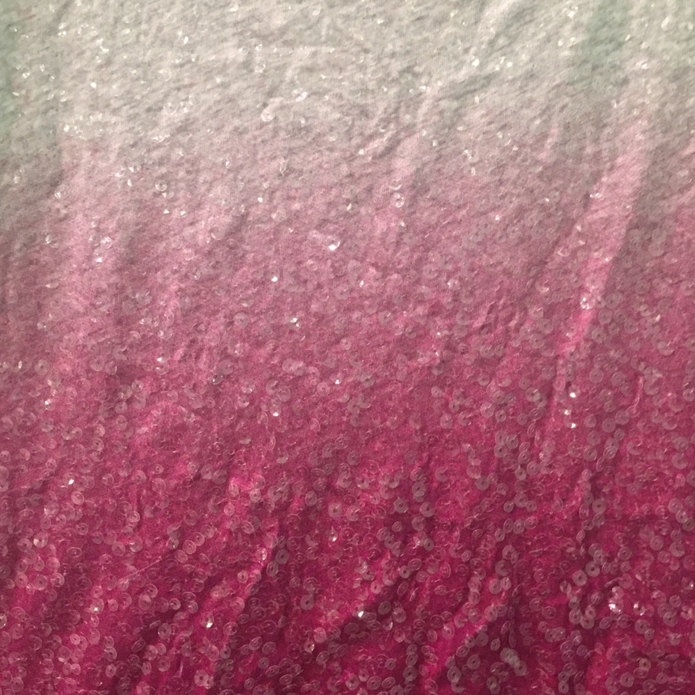 Ombré sparkle Tank Top - Picture 2 of 4